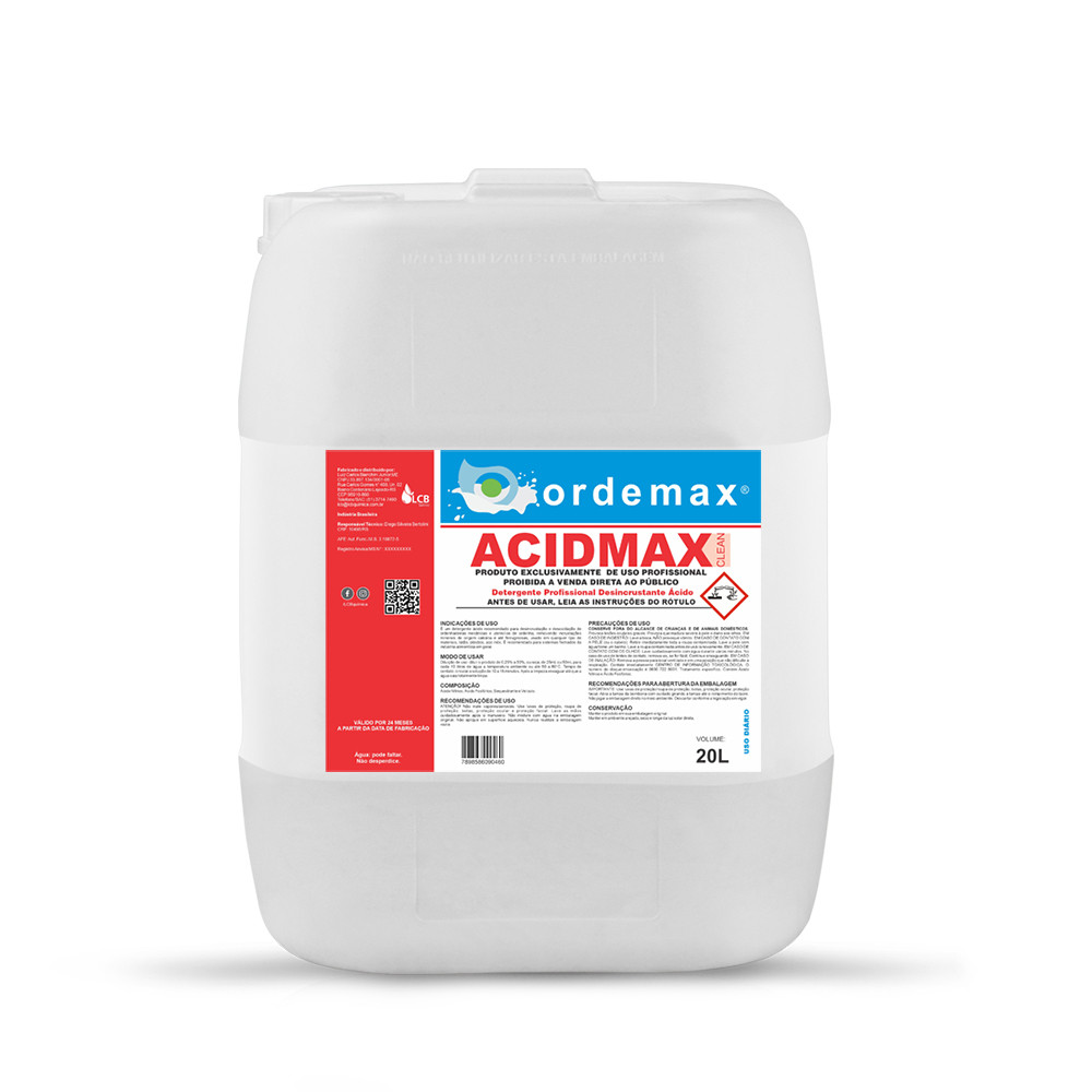 ACIDMAX PLUS 20 LTS ORDEMAX