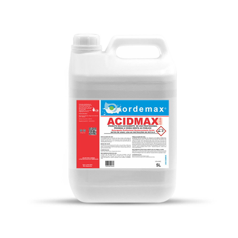 ACIDMAX PLUS 5 LTS  ORDEMAX