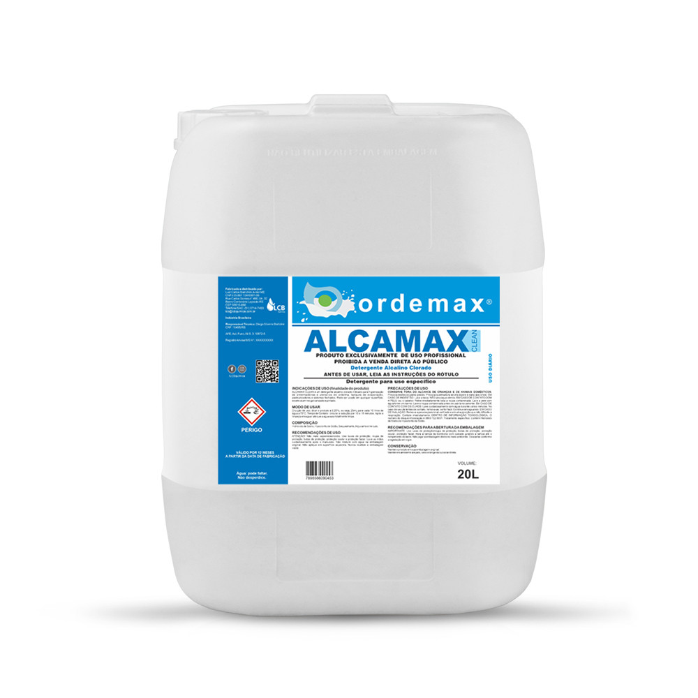 ALCAMAX PLUS 20 LTS  ORDEMAX