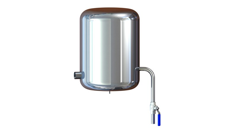 AQUECEDOR DE AGUA INOX 50 LTS ORDEMAX S/ SUPORTE