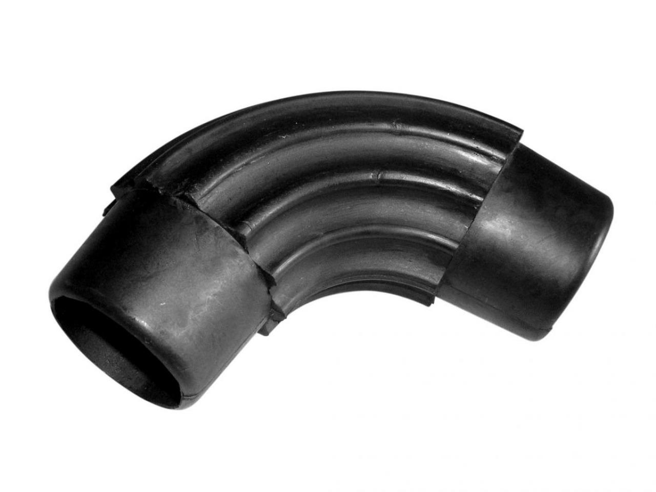 CURVA DE BORRACHA C/ RANHURA 50MM