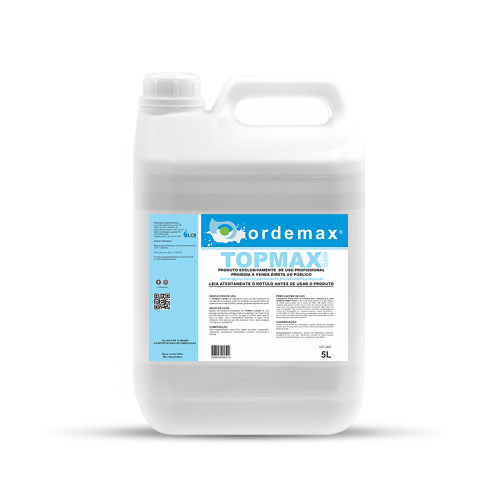 DETERGENTE NEUTRO TOP MAX  5LTS