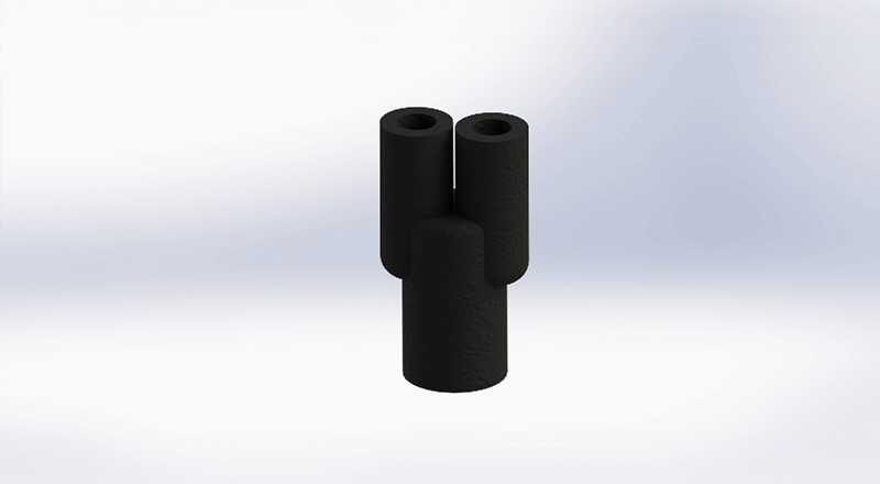 FORQUILHA Y BORRACHA S/NIPEL