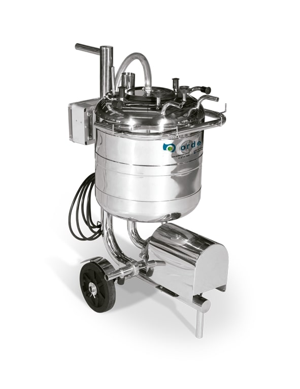 MAQUINA DE ORD. TRANSFERIDOR DE LEITE TAURA INOX