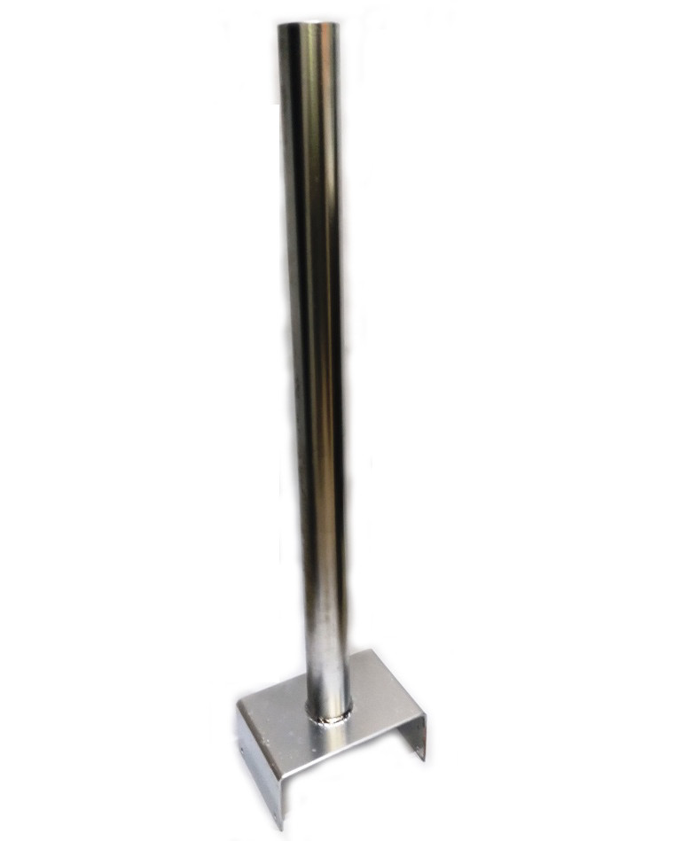 PE DIREITO 850 X 60,30 C/ SUPORTE P/ VIGA 220mm