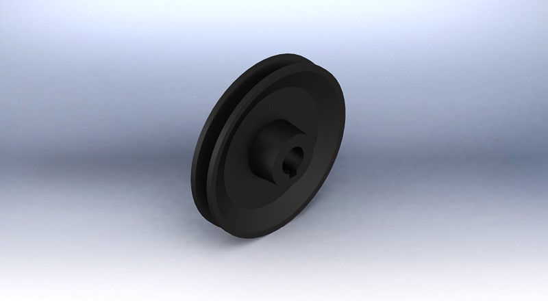 POLIA DO MOTOR 1CV 1VA X 90MM FURO 19MM