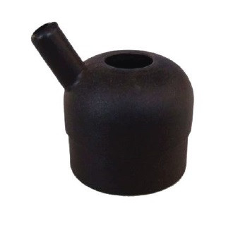 PONTEIRA DE TETEIRA 2 ANEL NYLON FURO 16/17 MM