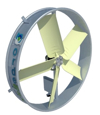 VENTILADOR TURBO MAX 1300 - 5 PAS - SEM MOTOR